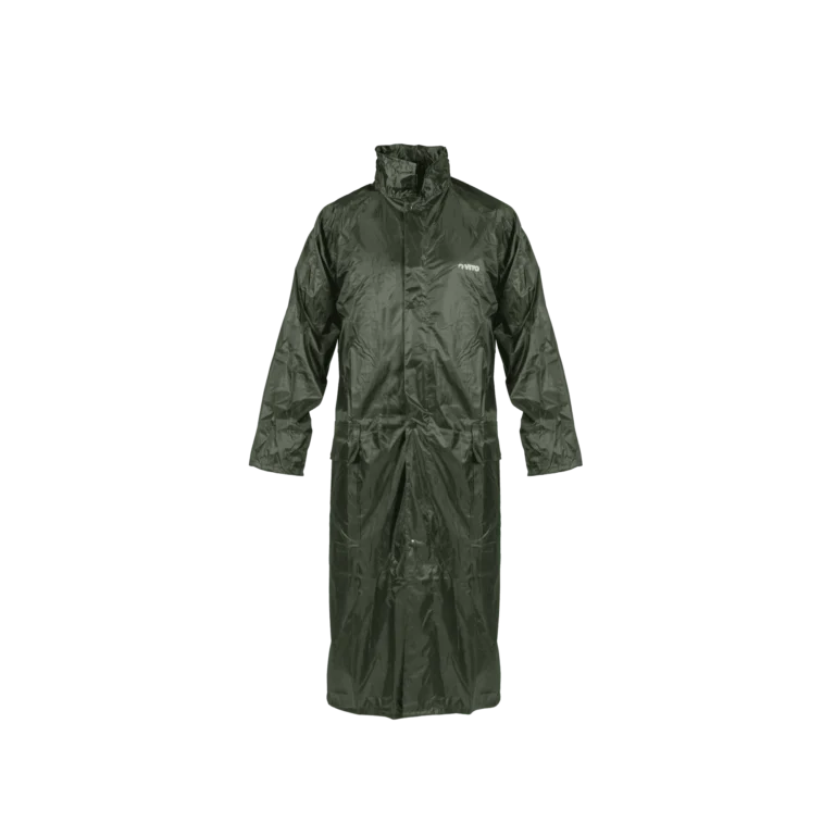 chaqueta lluvia nylon verde tamaÑo l