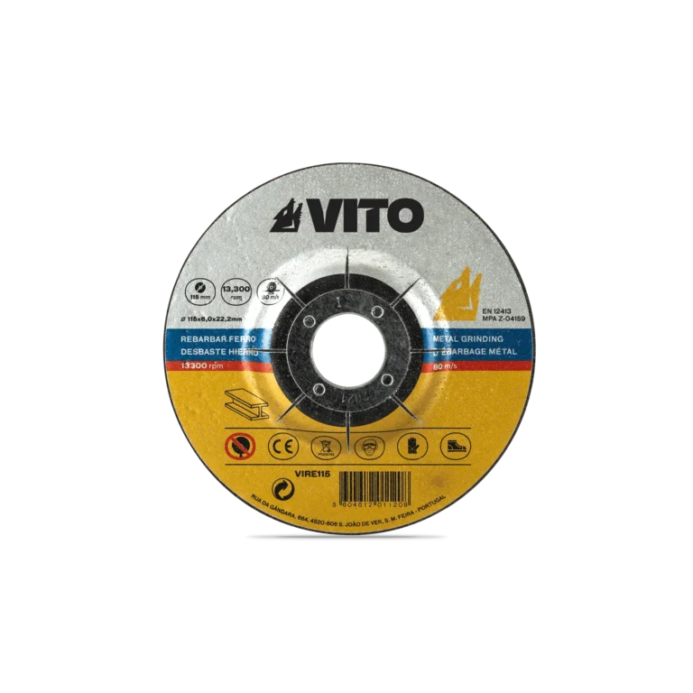 disco desbaste laminas flexible inox z.c. g80