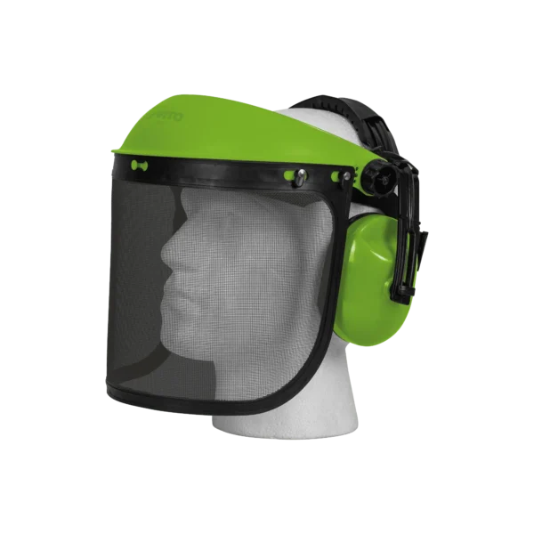 protector facial de malla