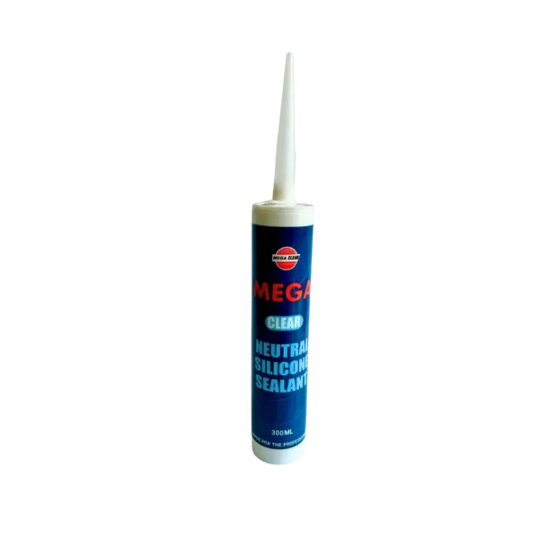 Sellador de silicona neutral MEGA CLEAR
