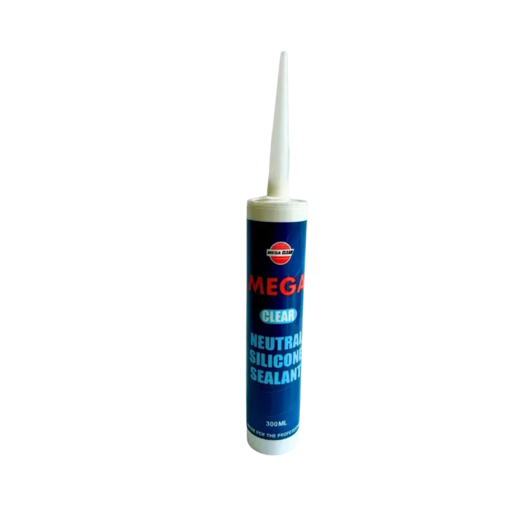 Sellador de silicona neutral MEGA CLEAR